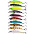 thumbnail image 1 of Fishing Lure Set Fishing Hard Bait Mini Minnow Floating Sinking Swing Crankbait Crazy Wobblers Artificial Bionic Crank Lures 10pcs Lures-B, 1 of 6