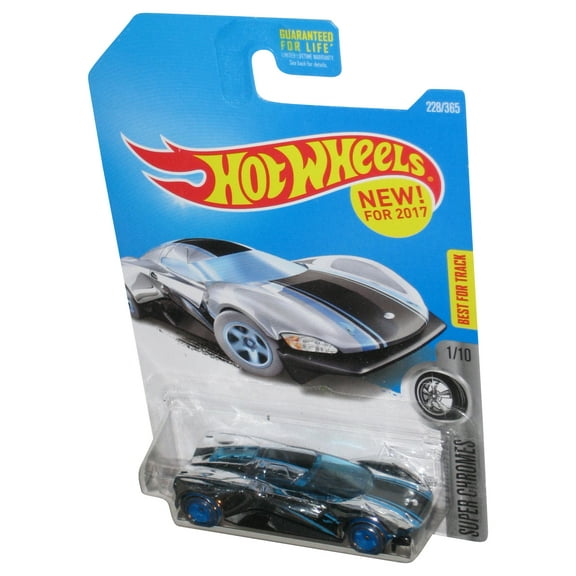 Hot Wheels Super Chromes 1/10 (2017) Silver Crescendo Car 228/365