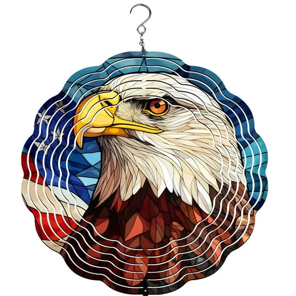 Eagle Wind Spinner , Garden Décor, Yard Décor, Porch Décor, Patriotic