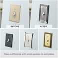 thumbnail image 4 of Franklin Brass W35244-C-Am Classic Architecture Double Switch Wall Plate - Matte Black, 4 of 7