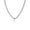 F, variant on Classic A-Z Initial Letter Necklaces for Men Stylish Pendant with Cuban Chain-A
