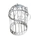 thumbnail image 1 of Maceta colgante con forma de jaula para pájaros, accesorio para plantas que ahorra espacio, decoración para bodas, maceta de hierro multiusos para 13cm x 13cm x 19cm, 1 of 8