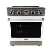 30 Electric Range w/ White Door