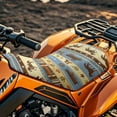 thumbnail image 4 of Uorisanigo Seat Cover for ATV Water-Resistant Motorcycle Seat Cover Compatible with 2014-2020 Polaris Sportsman 570 450 850 and Most ATV Seats(Southwestern Aztec Tribal Horse), 4 of 7