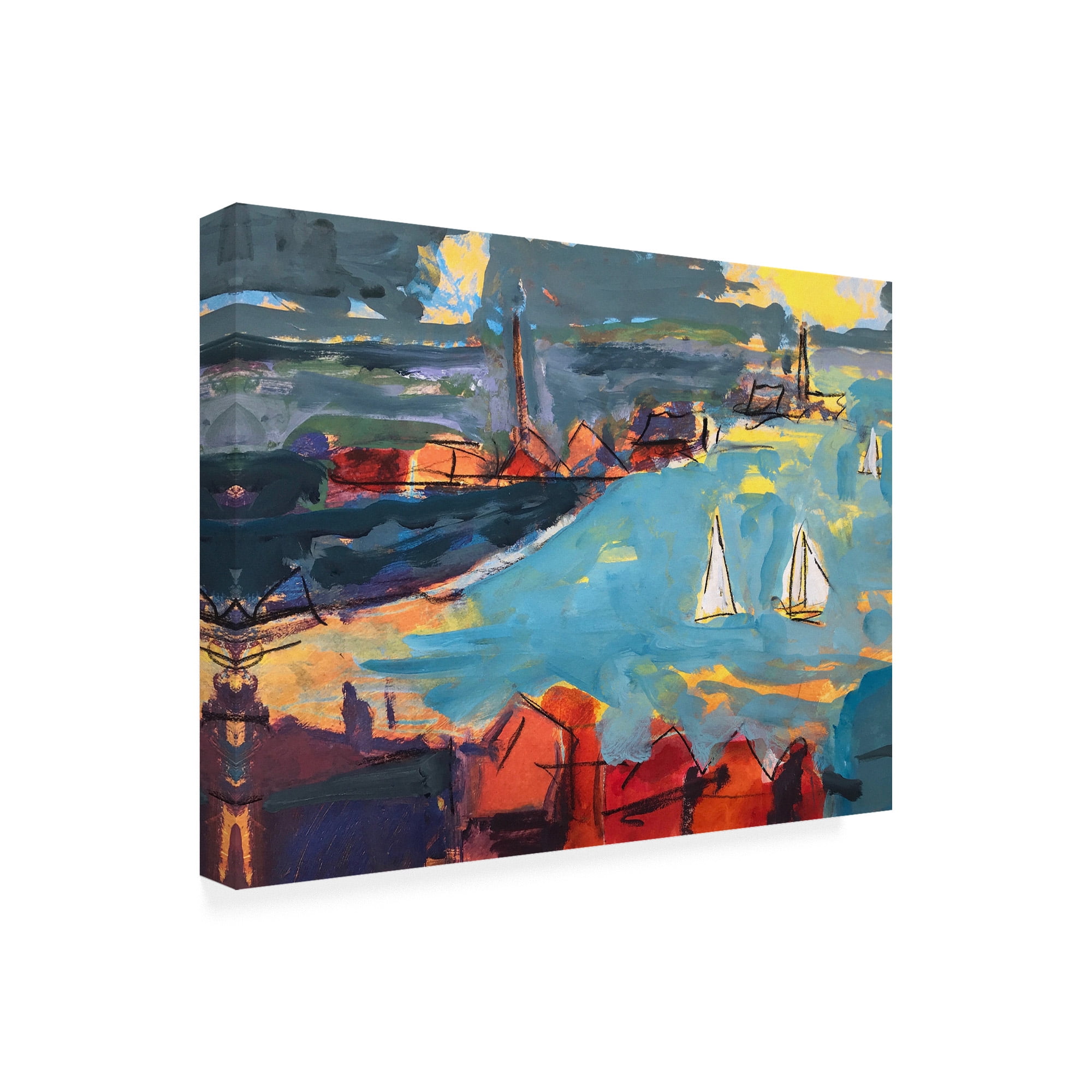 Trademark Fine Art 'Homeward Bound' Canvas Art by Per Ander