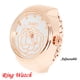 thumbnail image 2 of Anillos para mujer, regalos para mujer, reloj analógico de cuarzo con esfera de acero, reloj de anillo de dedo de cuarzo elástico genial., 2 of 4