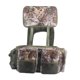 thumbnail image 2 of Mochila para caja de asiento de pesca, mochila de pesca para caja de aparejos, bolsa de aparejos de pesca portátil duradera, bolsa de lona para pesca Marrón DYNWAVEMX mochila para asiento de pesca, 2 of 8