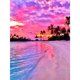 thumbnail image 1 of Diamond Painting (DE1579) Kit Cuadrado 5D Color Playa Playa Dibujo (V601) 45x60cm Hugtrwg Para estrenar, 1 of 1