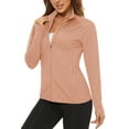 thumbnail image 6 of TACVASEN Women's UPF50+ UV Protection Outdoor Performance Long Sleeve Shirts Apricot M, 6 of 8