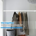 thumbnail image 3 of FONWILYO Telescopic Clothes Rod For Household Users With Adjustable Length Stainless Steel 1 Set, 3 of 7