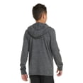 thumbnail image 2 of Boys 8-20 adidas Long Sleeve Hooded T-Shirt in Regular & Plus Size, 2 of 4