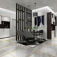 thumbnail image 3 of Langgg Home Waterproof Anti-moisture Floor Decor Bathroom PVC Wall Sticker Self Adhesive Tiles Decortaion Tape, 3 of 8