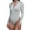 Gray, variant on Aayomet Womens Jumpsuit Women's Autumn And Winter Bottoms Long Sleeved Zipper Bodysuit,White S
