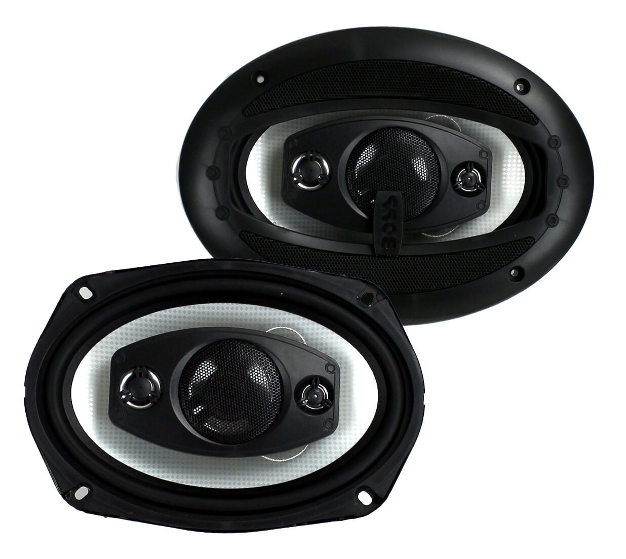 Boss Riot R94 6x9 Inch 500W 4 Way Car Coaxial Audio Speakers Stereo (2