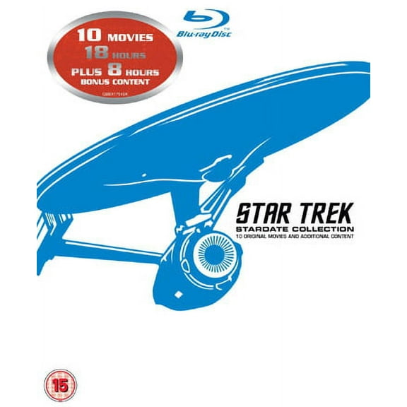 Star Trek: Stardate Collection - Movies 1-10 [Blu-ray] [1979] [Region Free]