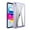 Lightpurple, variant on Dteck Transparent Case for iPad 10th Generation 10.9 inch 2022, iPad 11-inch (A16) 2025 Shockproof Slim Lightweight Anti-Scratch Case TPU Flexible Frame Clear Hard Acrylic Back Cover,Transparent