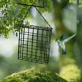 thumbnail image 5 of THHEIC Square Metal Wire Suet Bird Feeder Cage, Durable Outdoor Hanging Feeder for Woodpeckers, Rust Proof Garden Bird Cage with Easy Clean Design and Suet Holder, Bird Feeder, 5 of 9