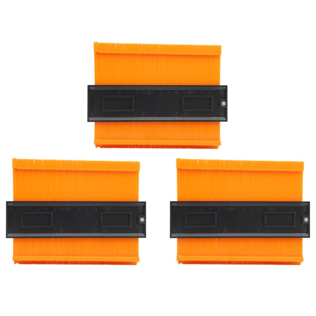 3 uds medidor de contorno duplicador regla de forma Irregular suministros industriales multifuncionales