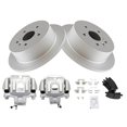 thumbnail image 4 of TRQ Rear Brake Pad & Rotor Kit Brake Caliper Brake Pads Brake Rotor Semi-Metallic Premium G-Coated Fits Select 2004-2007 Toyota Highlander, 4 of 4