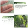 thumbnail image 4 of BURMONG 8x32ft(2.5x10m) Ultra Fine Garden Netting, 80 Mesh Breathable Insect & Bird Protection Net, Plant Cover for Vegetables Fruits Flowers Trees, Row Cover for Raised Beds Outdoor, 4 of 10