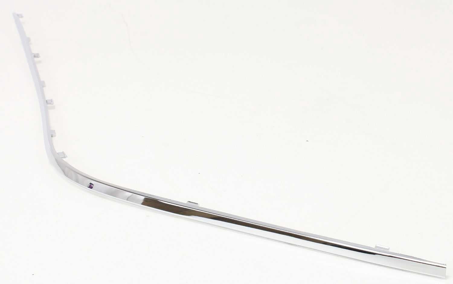 Bumper Trim Compatible With 2000-2002 Mercedes Benz E320 E430 Front, Left Driver Chrome