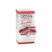 Angle View: Crystal Essence Mineral Deodorant Towelette - Pomegranate - Case of 48