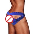 thumbnail image 5 of TSADFHJI sous-Vêtements pour Hommes Slips String Taille Basse Pliable Bikini Excitant L Bleu, 5 of 5