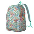 thumbnail image 2 of Unisex Bohemian Rucksack, Vintage Style Backpack with Front Pocket, Lightweight Durable Daypack for School College Work Travel Vacation, Wonderful Gift Idea, 2 of 5