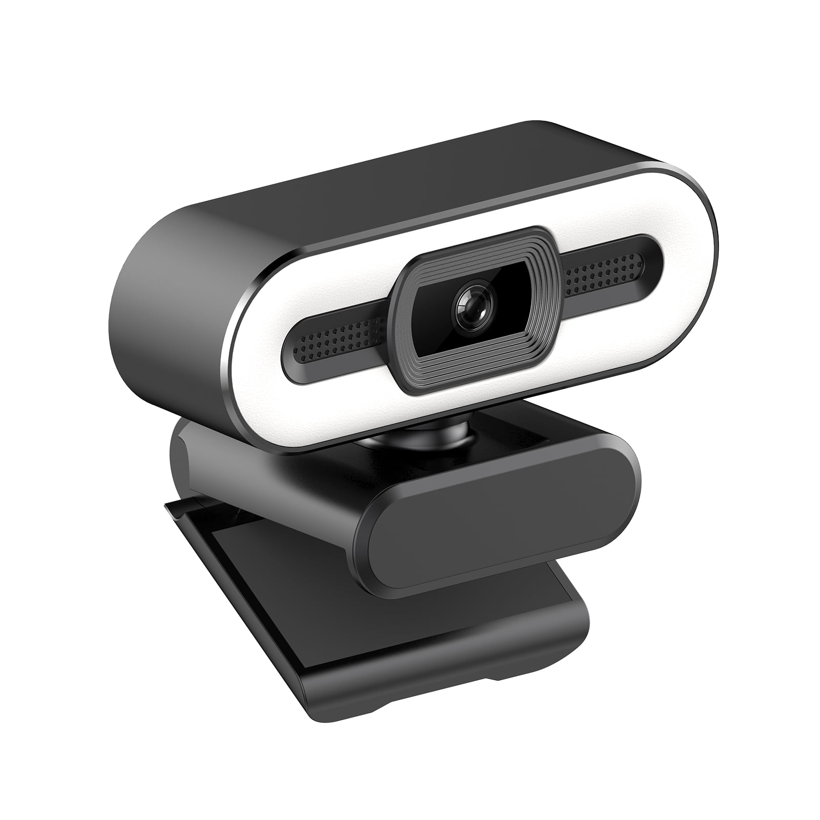 Webcam 4K USB Plug and Play Webcam with Built in Microphone Lighting for Live Stream Video Call Video Conference Online Teaching