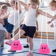 thumbnail image 3 of 4Pcs Children Stilts Toy Smiling Face Design Stilts Kids Stepper Toy Balance Training Toy, 3 of 8