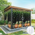 thumbnail image 6 of Outdoor Curtains for Patio Waterproof, St. Patrick's Day Outdoor Privacy Panels Grommet, Green Lucky Shamrocks Harp Beer Black Blackout Outside Curtains for Porch/Cabana 54"x95", 2 Panels, 6 of 8