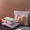 thumbnail image 6 of 3pc Set Reusable Food Storage Bags,BPA FREE Flat Freezer Bags, Leakproof Sandwich Bags Kids Snack Bags Lunch Bag for Meat Fruit Veggies, 6 of 9