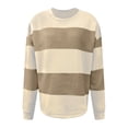 thumbnail image 4 of Wancir Men's Cable Knit Sweater V Neck Winter Pullover Long Seeve Twisted Chunky Sweaters, 4 of 4