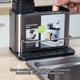 thumbnail image 2 of Cateissary Estante de almacenamiento Soporte dispensador Soporte de esponja Acero inoxidable Tamaño compacto Ahorro de espacio Exquisito 3 en 1 a Almacenamiento y organización del hogar, 2 of 6