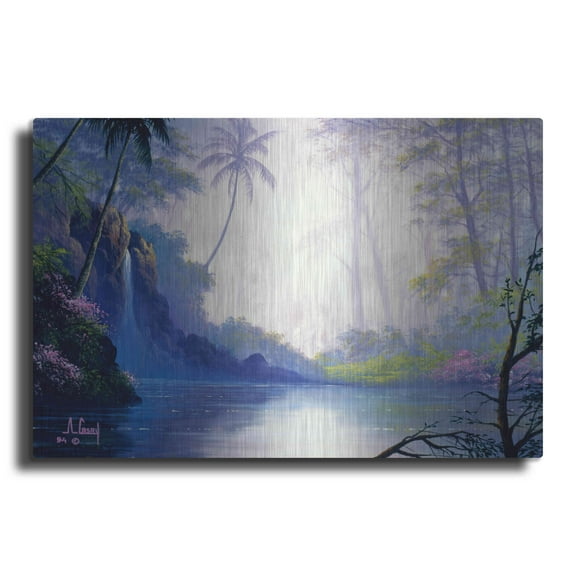 Luxe Metal Art '2282T0' by Anthony Casay, Metal Wall Art, 36"x24"