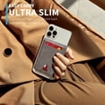 thumbnail image 3 of Cartera RUNBOX Slim de piel plegable con bloqueo RFID, gris, 3 of 6