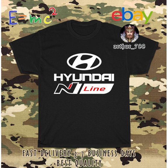 New Shirt Hyundai N Line High Performance Car Men's T-Shirt American Tee T-Shirt