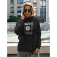 thumbnail image 2 of Poster Spiral Techno Style Hoodie Women -Image by Shutterstock, Female 5X-Large, 2 of 4
