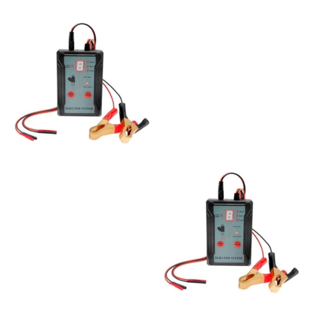 Wweixi Tester Cleaner Adapter DIY Accessories for Motorcycle Quick and Efficient Standard Set 13 x 17cm 2Set