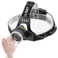 thumbnail image 2 of Linterna De Cabeza, Lámpara De Cabeza Led Recargable Por Usb, Diadema Ajustable Impermeable Con 3 Modos De Iluminación, Perfecta Para Acampar, Caminar Muyoka Hogar, 2 of 7