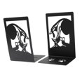 thumbnail image 1 of simhoa 2 Pieces Cat Bookends Cute Decorative Bookends for Shelves Office Study Room C, 1 of 8