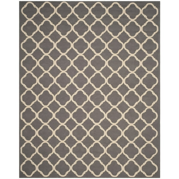 SAFAVIEH Newport NPT430A Hand-hooked Grey / Ivory Rug