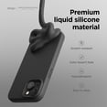 thumbnail image 3 of Funda de teléfono Elago compatible con iPhone 15 de silicona líquida, 3 of 6