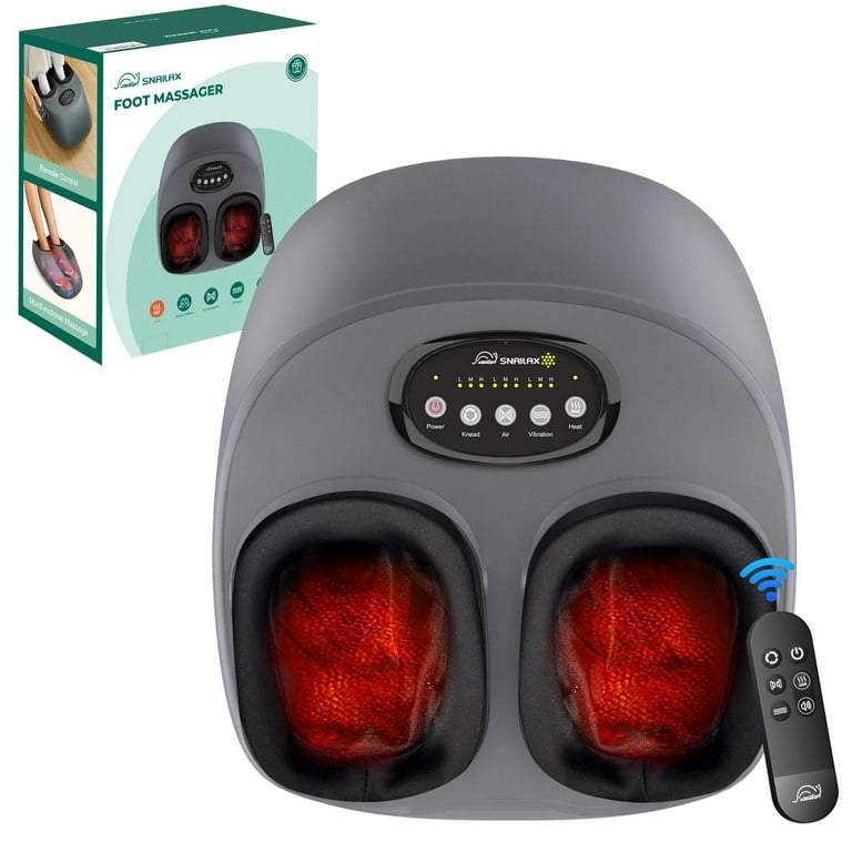Snailax Shiatsu Foot Massager with Heat, Foot Massage