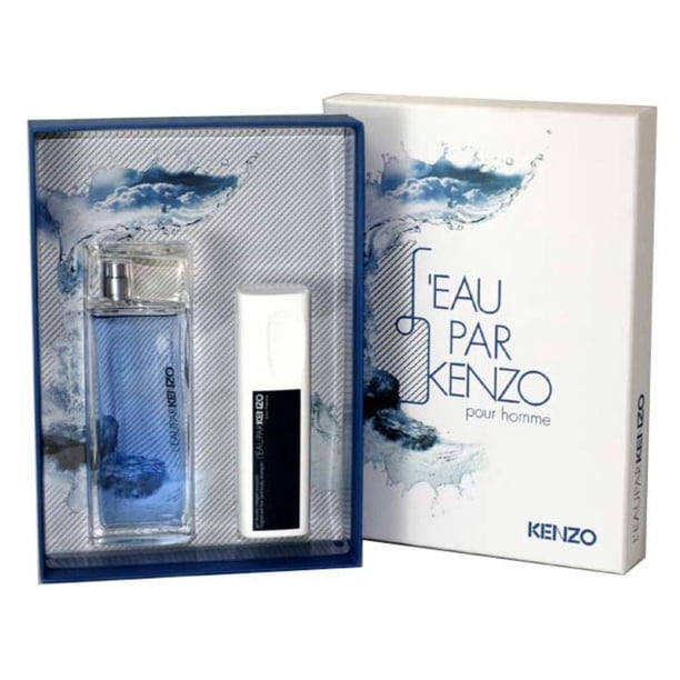 Perfume Kenzo Leau Parkenzo EDT 100 ml para mujer, juego de 2 piezas