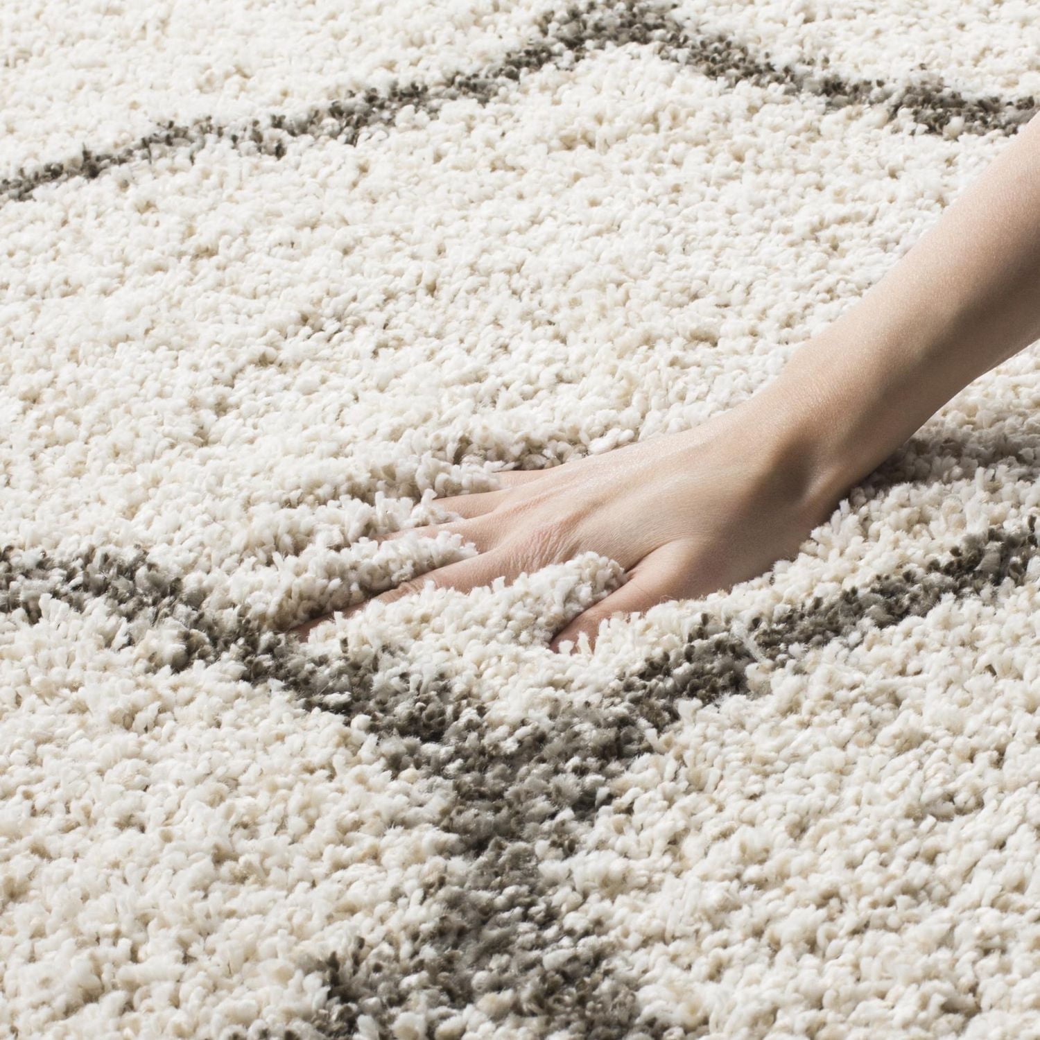 Safavieh Hudson Arline Tapis Géométrique Shag