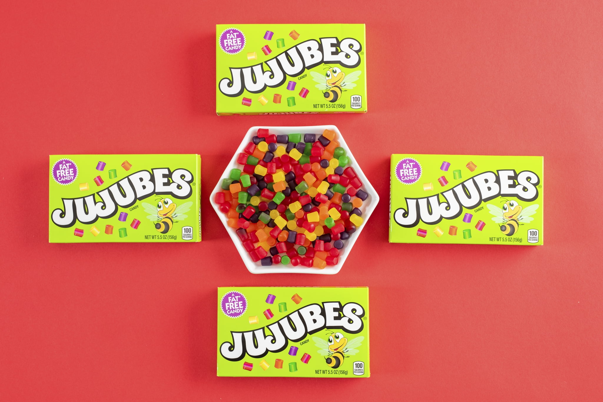 Jujubes Fat Free Candy Theater Box 5 5 Oz 12 Count Walmart Com Walmart Com