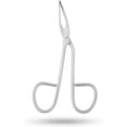 thumbnail image 1 of Precise Canada: Eyebrow Tweezer Stainless Steel Scissors Shaped Slant Tip Tweezer Clip, 1 of 6
