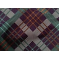 thumbnail image 4 of oneOone Organic Cotton Voile Fabric Tartan Check Printed Craft Fabric BTY 42 Inch Wide, 4 of 4