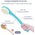 thumbnail image 4 of ZHAOCHENG Cepillo para espaldaCepillo de masajeCepillos de bañoCepillo de duchaCepillo corporalcon mango largoparamasaje exfolianteMejora de la circulación sanguínea(Azul), 4 of 5